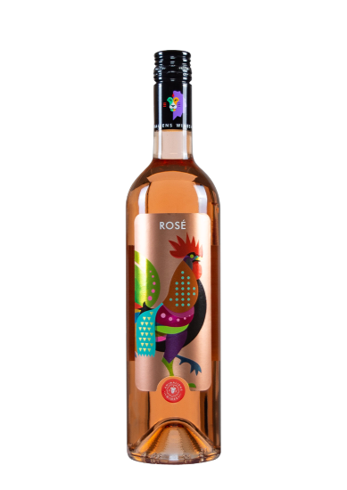 Animaliens Rosewein, Castel Mimi Moldawien. Rose Cuvee Wein aus Pinot Noir, Saperavi, Rara Neagra von JooRia Wine.
