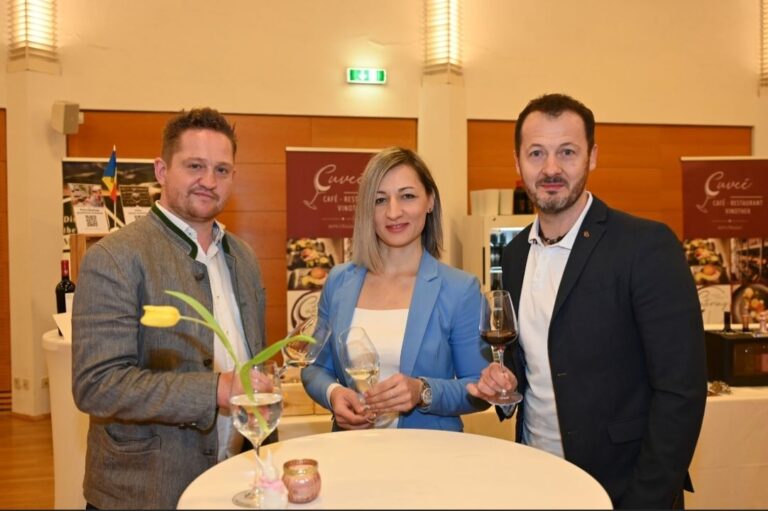 Weinverkostung Salzkammergut Messe in Gmunden in Gmunden. Moldawische Weine JooRia Wine.