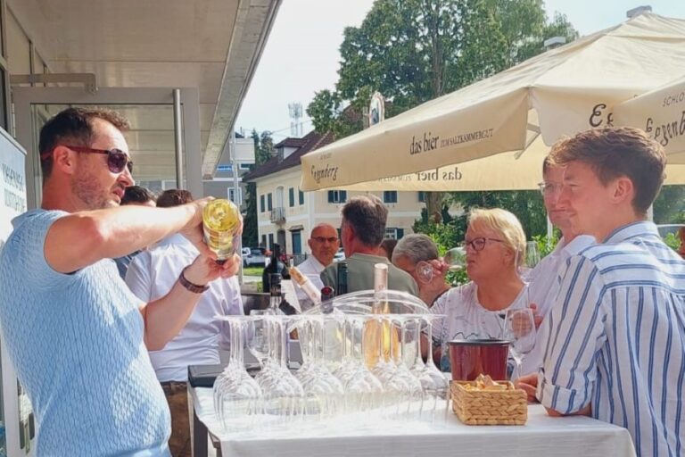 Weinverkostung, Food-Pairing mit moldawische Weine, JooRia Wine bei Restaurant Cuvee in Ohlsdorf.