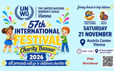 Spende für Kinder. Charity Bazaar Wien 2026